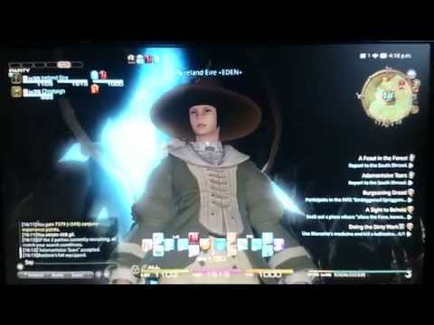 Final Fantasy XIV A Realm Reborn FFXIV WHM White Mage Camp Tranquil