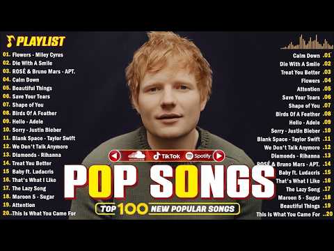 Dua Lipa, Rose, Ed Sheeran, Maroon 5, Rihanna, Bruno Mars, Adele, The Weeknd 🍁 Top 100 songs 2026