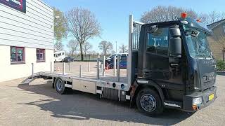 شاحنة نقل السيارات IVECO Eurocargo 12-60 Oprijwagen, Machinetransporter, Autotransporter | صورة 4 - Autoline