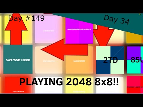 LIVE: PLAYING 2048 8x8 Part 42
