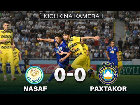 Kichkina Kamera. "Nasaf" - "Paxtakor" 0:0. Ushbu kadrlar hech qachon TVda ko'rsatilmaydi