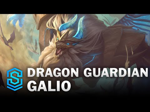 Dragon Guardian Galio Skin Spotlight - League of Legends