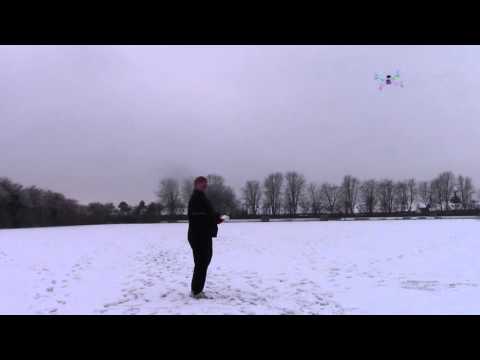 MongoTV_698 - Part 1 - Mongo Drones - I Fly With My Toy Drone Syma 5C A Day With Snow
