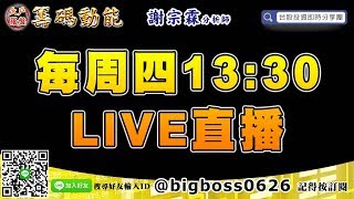 【大戶羅盤籌碼動能】 #謝宗霖0919，每周四13:30 LIVE直播 (圖)