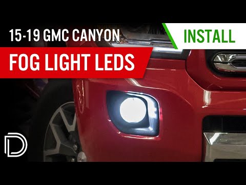 How to Install 2015-2019 GMC Canyon Fog Light LEDs | Diode Dynamics