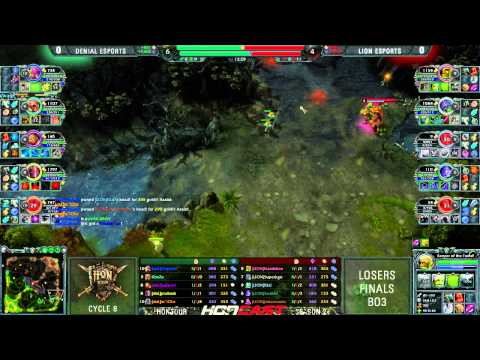 HoN Tour S2 Cycle 8 LB Finals - dnL vs LION game 1