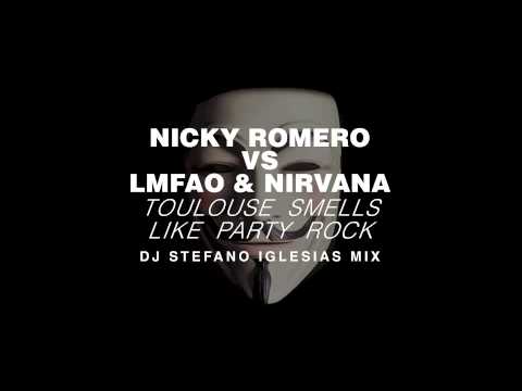 DJ Stefano Iglesias : Nicky Romero VS LMFAO & Nirvana   Toulouse Smells Like Party Rock