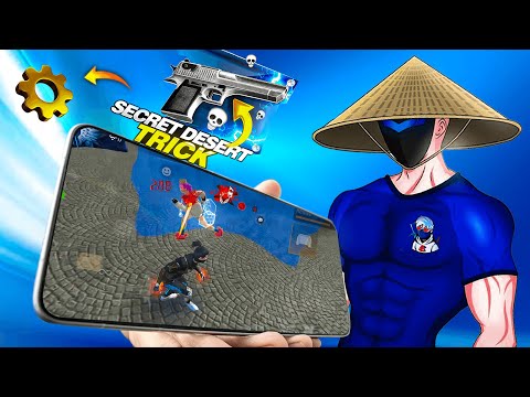 No Recoil 💀 Desert-Eagle Auto Headshot Tricks 🔥 One Tap Tricks + Settings ⚙️ || Free Fire Max