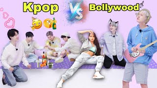 BTS Guess Bollywood vs kpop song 🎧 🎶 // Hindi dubbing