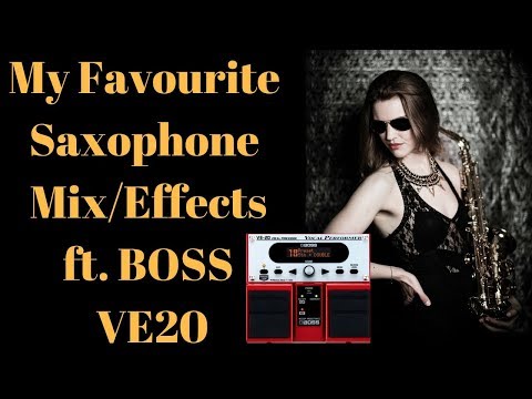 My favourite mix / effects for saxophone (ft VE20 pedal) 🎶  saxophone advice