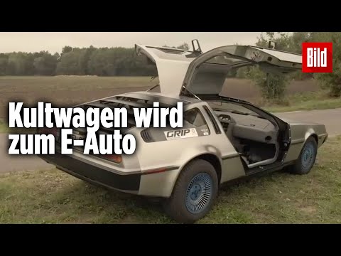 „Zurück in die Zukunft“-Auto Delorean fährt mit Strom statt Benzin