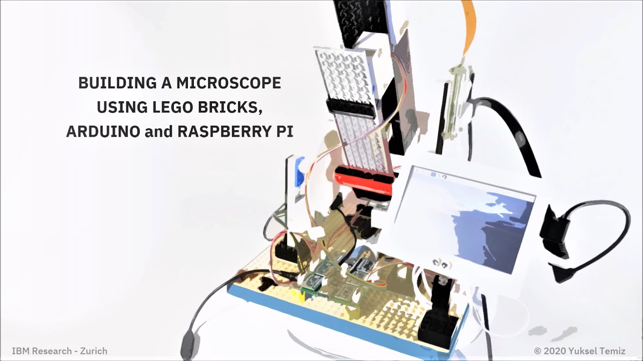 IBM open sources $300 fully-functional LEGOÂ® microscope design - YouTube