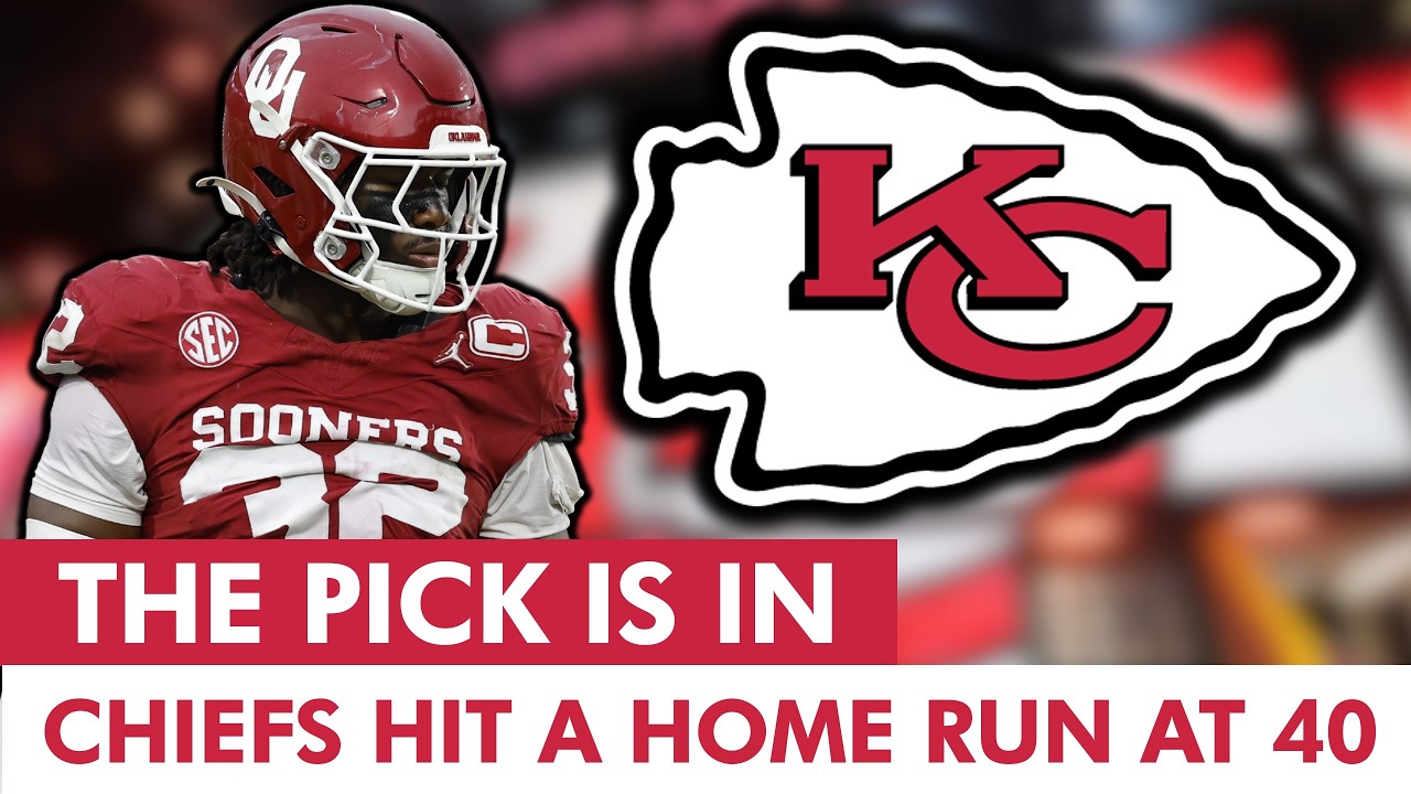 🚨R Mason Thomas Selected By Kansas City Chiefs With Pick #40 In 1st Round Of 2026 NFL Draft!