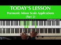 The Harmonic Minor Scale Application Part 2 My Life My Love My All Always Remember Jesus