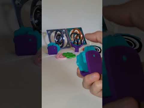 Fichier STL Finger Spinners Print-in-Place Fidget Toy for Fun ADHD