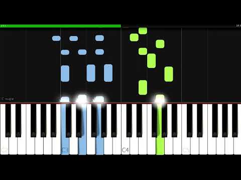 Krávy, krávy - Zdeněk Svěrák, Jaroslav Uhlíř | Na klavír | Synthesia piano tutorial