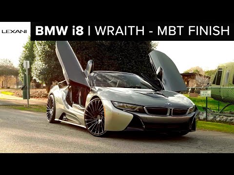BMW i8 on Wraith MBT by Lexani