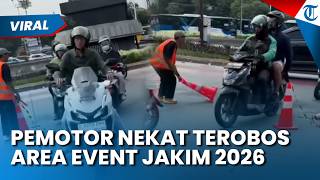 Viral Video Pengendara Terobos Area Steril Event JAKIM 2026, Berdalih Sudah Bayar Pajak