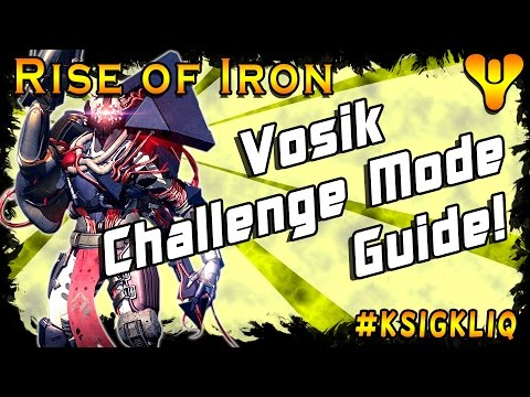 Destiny Rise of Iron Vosik Challenge Mode Guide and Rewards
