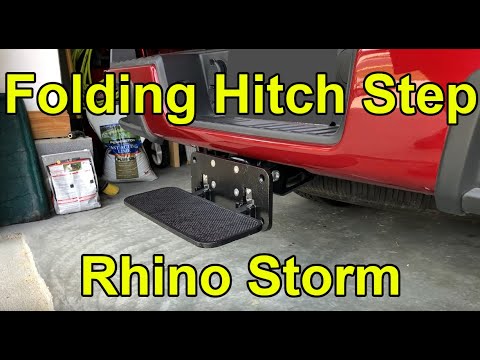 [QUICK LOOK] Folding Hitch Step for 2" Receivers from Rhino Storm