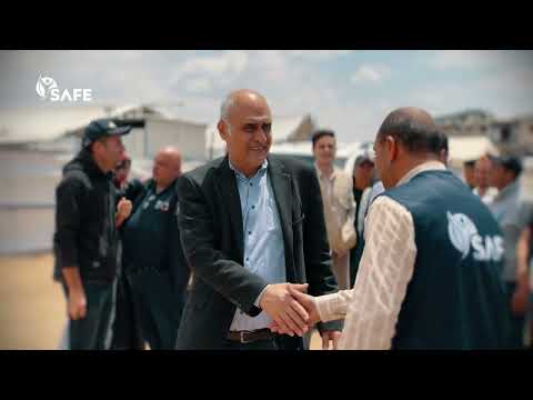 دعم العائلات النازحة في غزة من خلال توزيع الفرشات | مخيم السلاطين