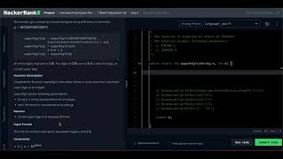 Download the video "[ HackerRank ] Recursive Digit Sum | Java | char caculation"
