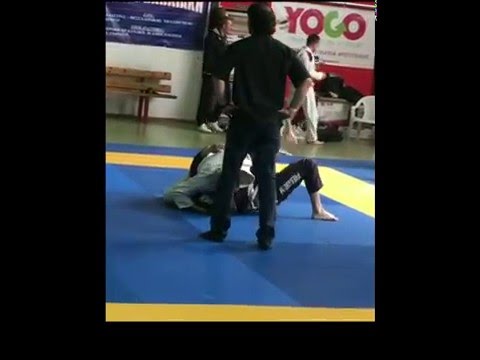 NIKOS MOUSTAIRAS - SEMI FINAL - GREEK NATIONAL BJJ CUP 2016