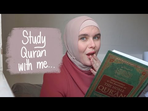 Study Quran with me as a revert! Surah al-aadiyat!