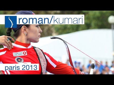 Deepika Kumari v Aida Roman – recurve women's quarterfinal | Paris 2013 Archery World Cup Final