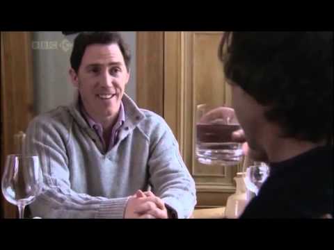 The Trip - Farrell, Corbett and Al Pacino tasting wine.