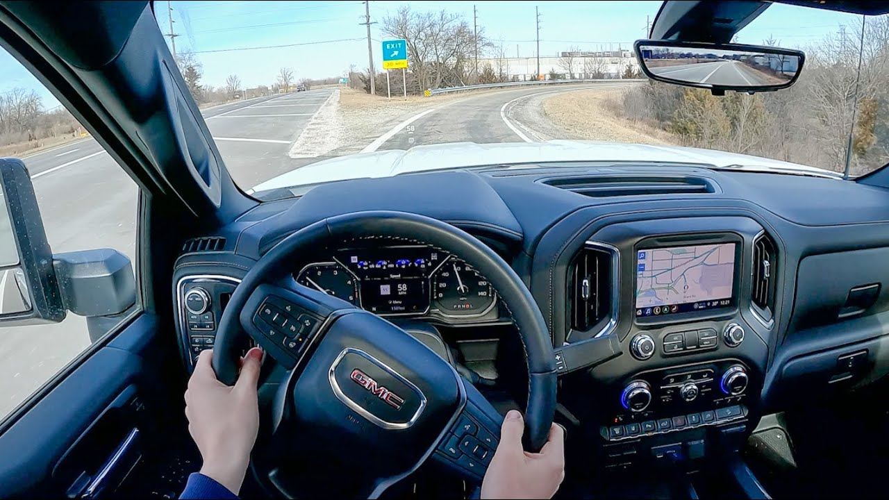 2022 GMC Sierra 2500 HD AT4 Duramax - POV Test Drive ...