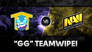 "GG' Teamwipe! by Team Tinker vs Na`Vi @ XMG Captains Draft Season 2