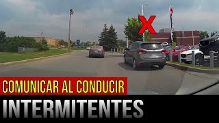 Comunicación al conducir - Los intermitentes