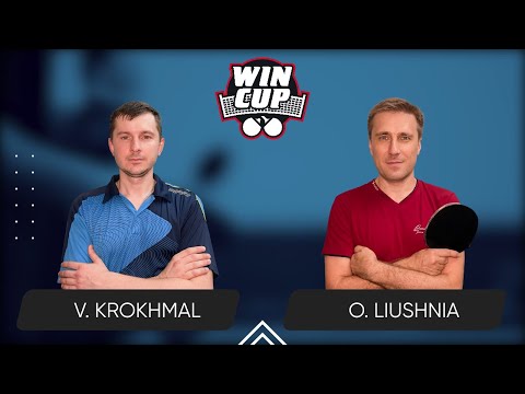 13:00 Vitalii Krokhmal - Oleksandr Liushnia West 3 WIN CUP 09.08.2024 | Table Tennis WINCUP