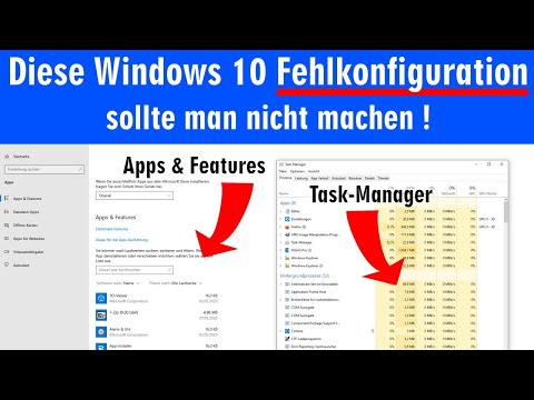 Diese Windows 10 Fehlkonfiguration sollte man nicht machen 😕 wird langsam und stürzt ab