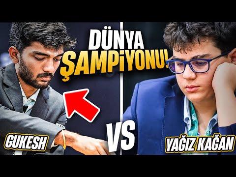 DÜNYA ŞAMPİYONU ELİMİZDEN ZOR KURTULDU! (BİLGİSAYARIN da GÖREMEDİĞİ HAMLE) | Yağız Kaan vs. Gukesh