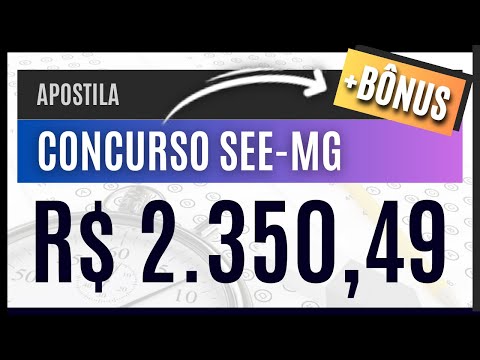 APOSTILA CONCURSO SEE-MG 2023 - Cargo: Professor de Matemática (Apostila Preparatória)
