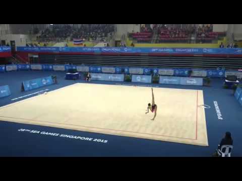 Clubs routine by Shasangari Sivaneswary Nagarajan