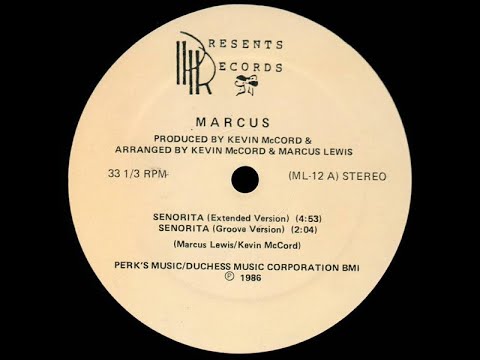 Marcus - Senorita (Extended Version 1986) [Electrofunk/Boogie] HQ