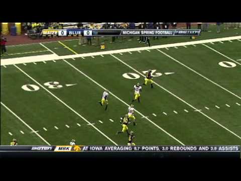 Michigan Spring Football 2011 Highlights