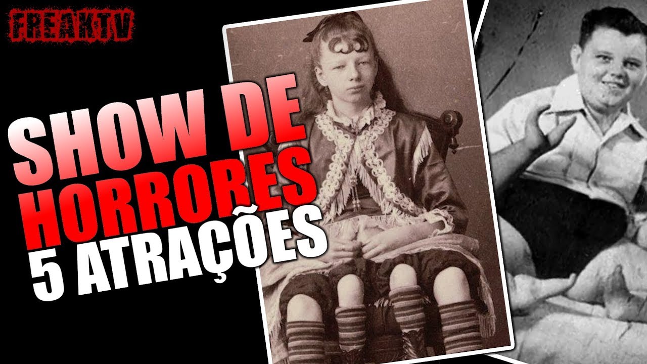 5 CRIANÇAS DO SHOW DE HORRORES