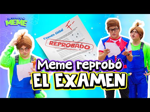 Meme reprobó el examen | El compañero se entera que Meme reprobó | Mi dinosaurio es mágico.
