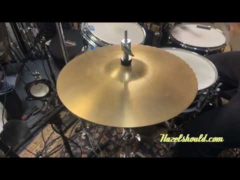 EARLY Vintage Paiste 602 SOUND EDGE Hihats 14” 852 958 g PRE SERIAL! The TONE! Don’t Pay $800 For REISSUES! image 6