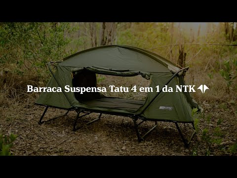 Review da Cama/Barraca Tatu 4 em 1 da NTK