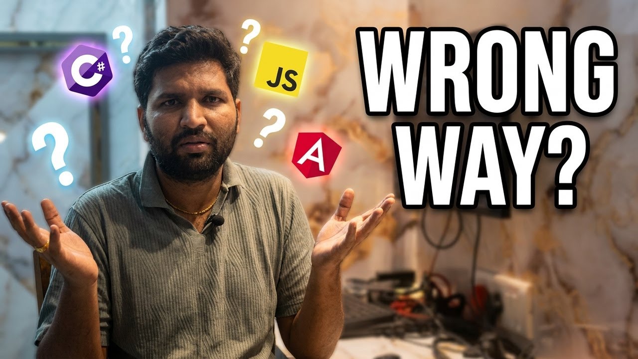 You’re Learning Programming WRONG (C# vs JS vs Angular)