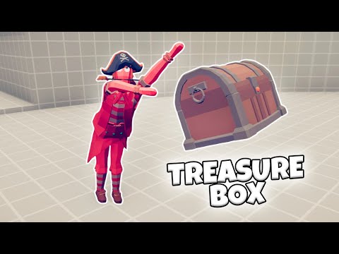 TREASURE BOX THROWER (PIRATE SUMMONER) 1 VS 1 EVERY UNIT | TABS UNIT CREATOR GAMEPLAY