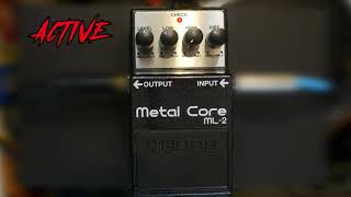 DTM・DAW BOSS l Core ML-2 Boss ML-2 Metal Core Distortion Pedal - 761294403556