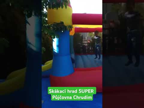 Chrudim půjčovna Bejbiště - hrad SUPER k vypůjčení , pro děti 3-10let, rozměr 4x5m