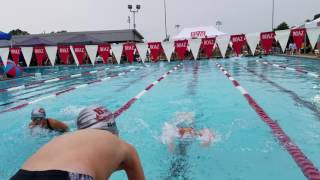 June 29th 2017. Brady's 100 medley relay during the Jacksonville at Boaz swim meet.