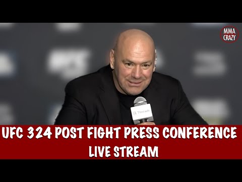 UFC 324: Gaethje vs. Pimblett Post Fight Press Conference Live Stream